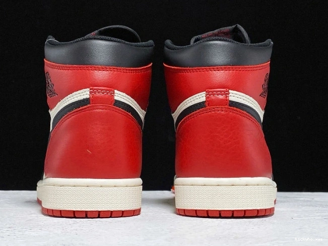 1 Bred Jordan Toe Retro OG 555088-610 Air High 0816
